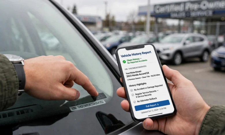Check a Used Car's History