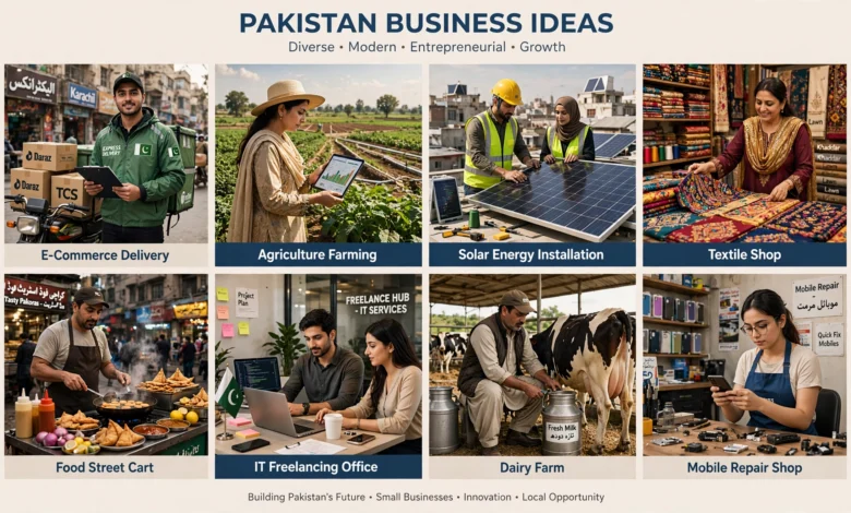 business ideas for Pakistan