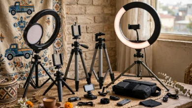 Best Ring Lights and Tripods for Beginner YouTubers in Pakistan