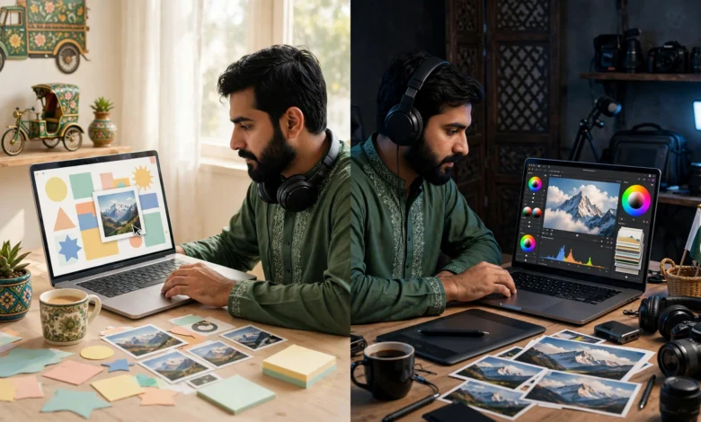 Canva vs Photoshop: Which Is Better for Pakistani Content Creators?