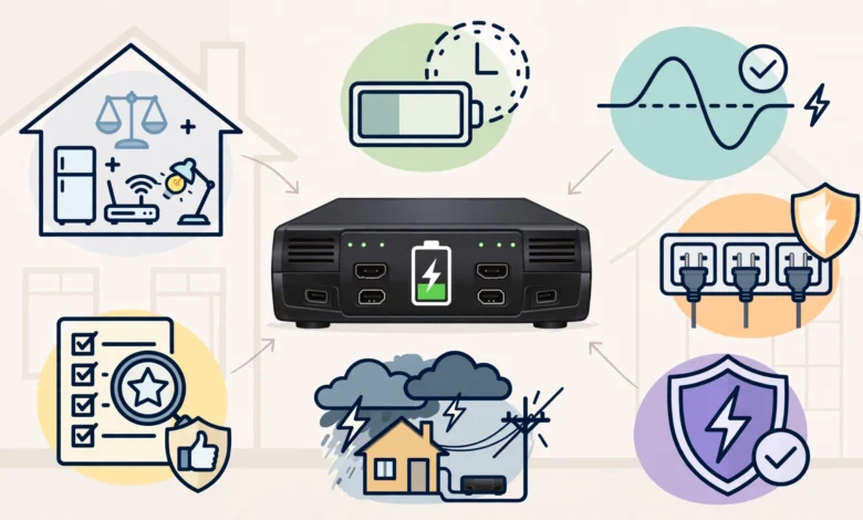 How to Choose a Reliable UPS for Home Use During Outages