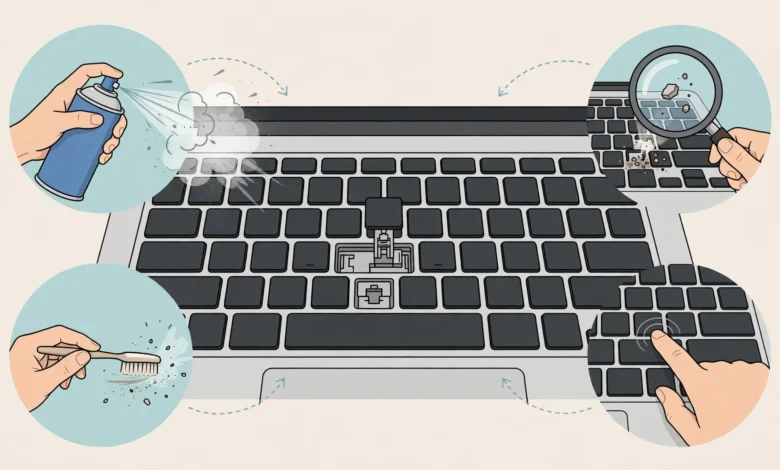 How to Diagnose and Fix Common Laptop Keyboard Issues