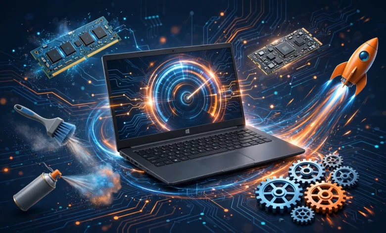 How to Speed Up a Slow Windows Laptop Using Free Tools