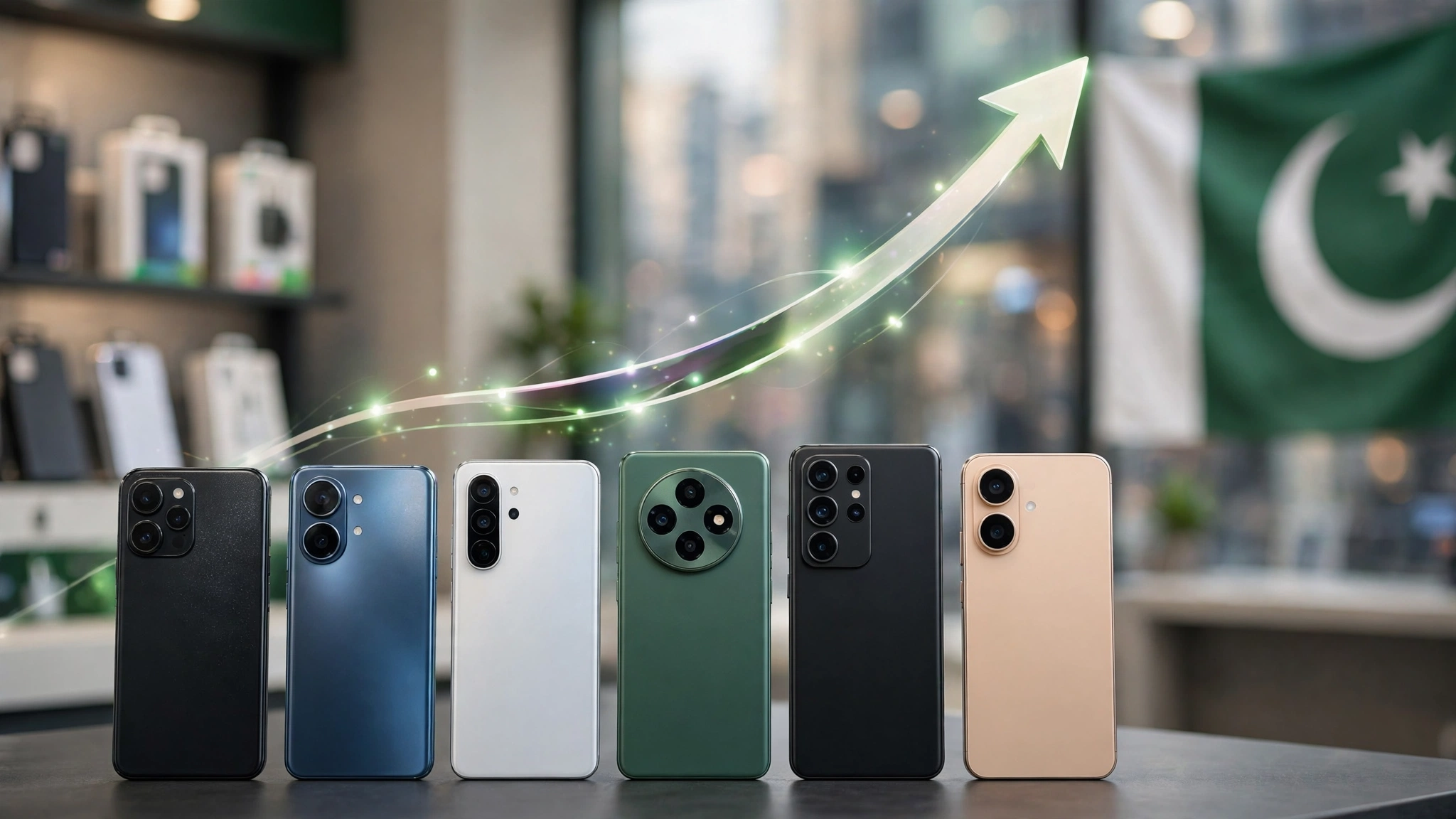 Top Smartphone Brands Growing Fastest in the Pakistani Market