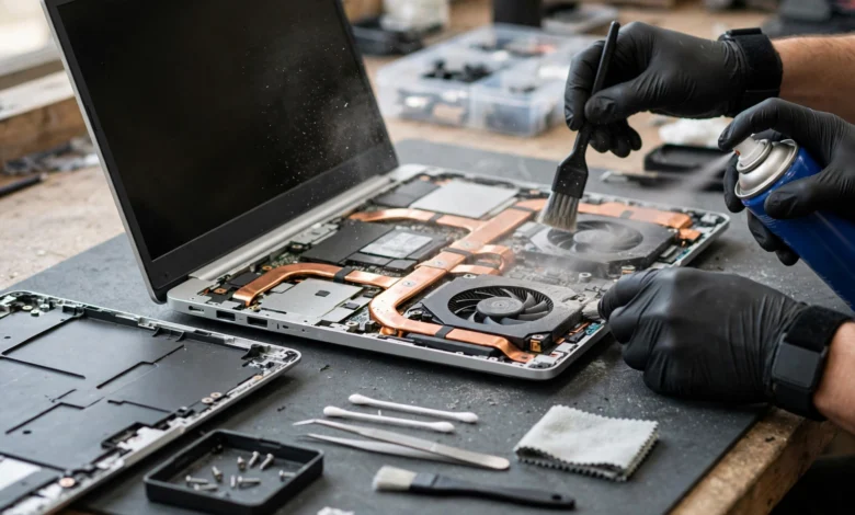 How to Clean Your Laptop's Internal Fans and Cooling System
